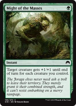 Might of the Masses 188/272 Magic Origins Singles