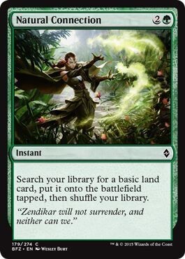 Natural Connection 179/274 Battle for Zendikar Singles (Español)