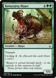 Rampaging Hippo 128/199 - Hour of Devastation Singles (Español)