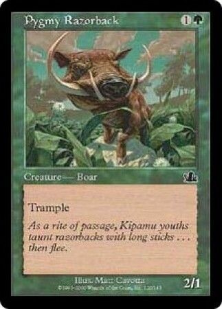 Pygmy Razorback
Prophecy Singles