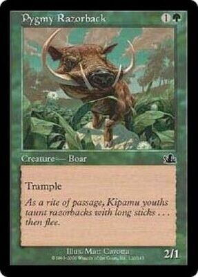 Pygmy Razorback
Prophecy Singles