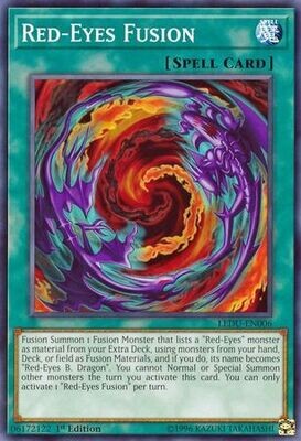 Red-Eyes Fusion - LEDU-EN006 - Common 1st Edition
Legendary Duelists Singles