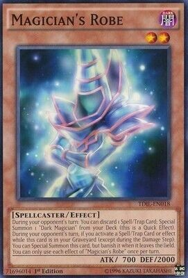 Magician&#39;s Robe - TDIL-EN018 - Common 1st Edition The Dark Illusion 1st Edition Singles