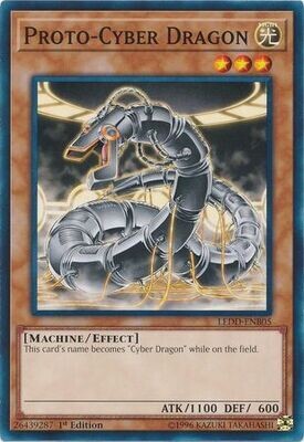 Proto-Cyber Dragon - LEDD-ENB05 - Common 1st Edition Legendary Dragon Decks Singles