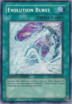 Evolution Burst - HA01-EN030 - Secret Rare 1st Edition Hidden Arsenal 1 [HA01] 1st Edition Singles