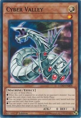 Cyber Valley - LEDD-ENB06 - Common 1st Edition Legendary Dragon Decks Singles