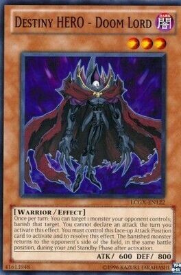 Destiny Hero - Doom Lord - LCGX-EN122 - Common Unlimited
Legendary Collection 2 Unlimited Singles
