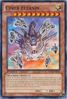 Cyber Eltanin - SDCR-EN010 - Common 1st Edition Structure Deck: Cyber Dragon Revolution 1st Edition Singles