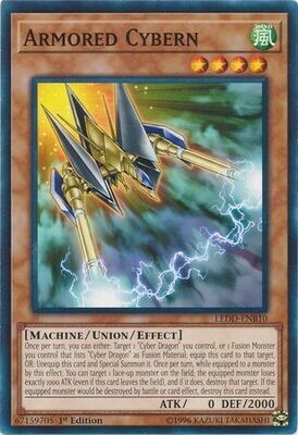 Armored Cybern - LEDD-ENB10 - Common 1st Edition
Legendary Dragon Decks Singles