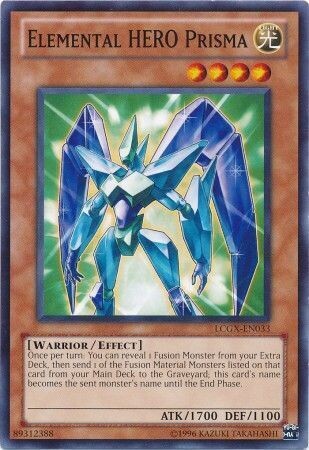 Elemental Hero Prisma - LCGX-EN033 - Common Unlimited
Legendary Collection 2 Unlimited Singles