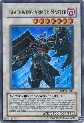 Blackwing Armor Master - CRMS-EN041 - Ultra Rare Unlimited
Crimson Crisis [CRMS] Unlimited Singles