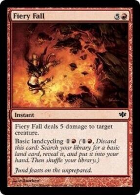 Fiery Fall 63/145 - Conflux Singles