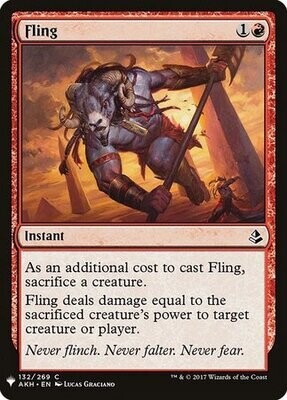 Fling - Mystery Booster Promo
Mystery Booster Singles