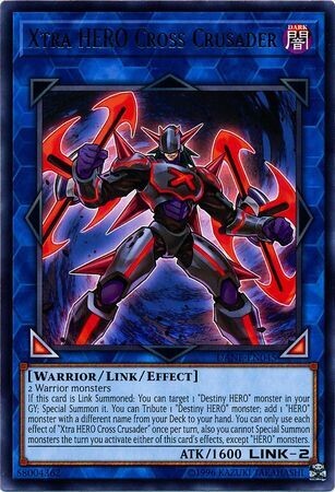 Xtra HERO Cross Crusader - DANE-EN045 - Rare Unlimited Dark Neostorm Unlimited Singles