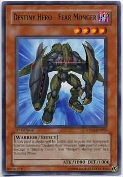 Destiny Hero - Fear Monger - DP05-EN009 - Rare 1st Edition
Duelist Pack: Aster Phoenix 1st Edition Singles