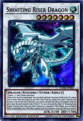 Shooting Riser Dragon - DANE-ENSE3 - Super Rare Limited Edition
Dark Neostorm 1st Edition Singles