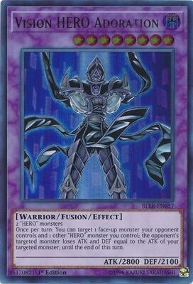 Vision HERO Adoration - BLLR-EN057 - Ultra Rare 1st Edition
Battles of Legend: Light&#39;s Revenge Singles