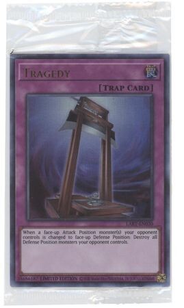 Tragedy - LART-EN030 - Ultra Rare Limited Edition (Sealed)
The Lost Art Promotion Espanol