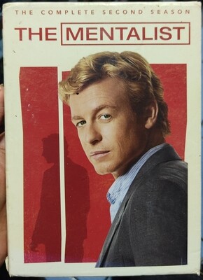 BA The Mentalist The Complete Second Season DVD Usado Completo