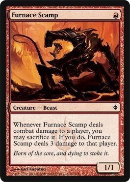 Furnace Scamp
New Phyrexia Singles   (Español)