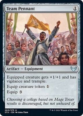 Team Pennant 260/275 Strixhaven: School of Mages Singles(Español)