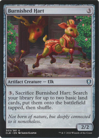 Burnished Hart 303/361 - Commander Legends: Battle for Baldur&#39;s Gate Singles