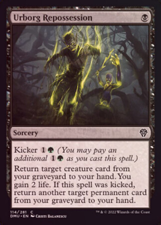 Urborg Repossession 114/281 - Foil Dominaria United Foil Singles