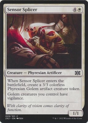 Sensor Splicer 023/249 - Foil
Modern Masters 2017 Foil Singles