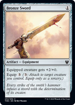 Bronze Sword 232/254 - Theros: Beyond Death Singles