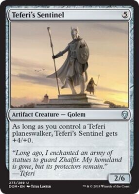 Teferi&#39;s Sentinel 273/269 - Dominaria Singles