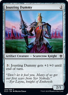 Jousting Dummy 224/269
Throne of Eldraine Singles(español)