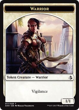 Warrior Token 017 - AKH
Amonkhet Singles (español)