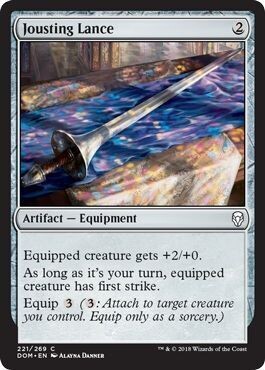 Jousting Lance 221/269 Dominaria Singles