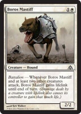 Boros Mastiff 1/156 - Dragon&#39;s Maze Singles