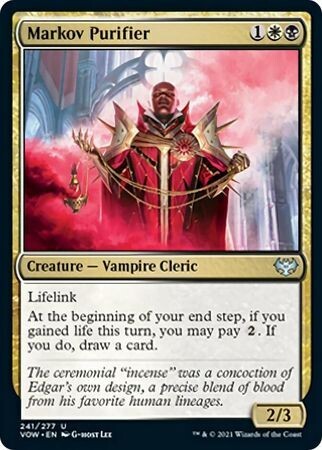 Markov Purifier 241/277
Innistrad: Crimson Vow Singles