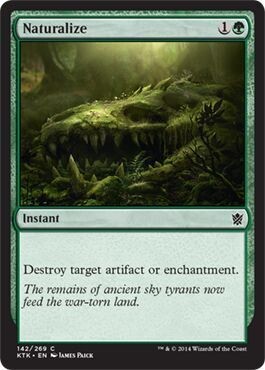 Naturalize 142/269
Khans of Tarkir Singles (Español)