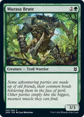 Murasa Brute 195/280 - Zendikar Rising Singles (Español)