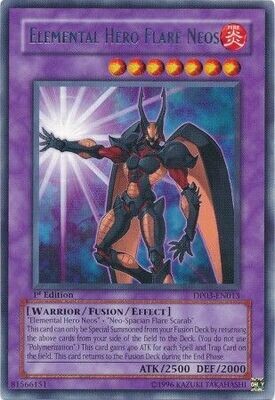 Elemental Hero Flare Neos - DP03-EN013 - Rare 1st Edition Duelist Pack: Jaden Yuki 2 1st Edition Singles