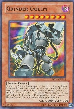 Grinder Golem - LCGX-EN196 - Common Unlimited Legendary Collection 2 Unlimited Singles