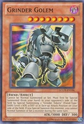 Grinder Golem - LCGX-EN196 - Common Unlimited Legendary Collection 2 Unlimited Singles
