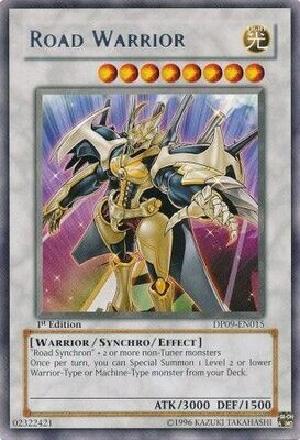 Road Warrior - DP09-EN015 - Rare 1st Edition Duelist Pack: Yusei 2 [DP09] 1st Edition Singles