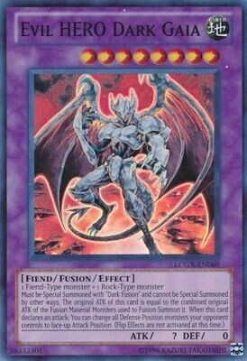 Evil Hero Dark Gaia - LCGX-EN069 - Super Rare Unlimited
Legendary Collection 2 Unlimited Singles