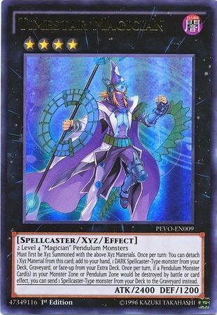 Timestar Magician - PEVO-EN009 - Ultra Rare 1st Edition
Pendulum Evolution Singles