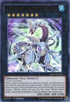 SJ Odd-Eyes Absolute Dragon - SDMP-EN042 - Ultra Rare 1st Edition
Structure Deck: Master of Pendulum Singles