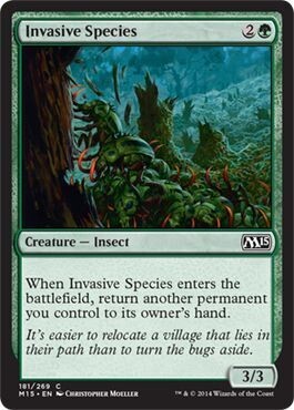 Invasive Species 181/269 - Magic 2015 (M15) Singles (Español)