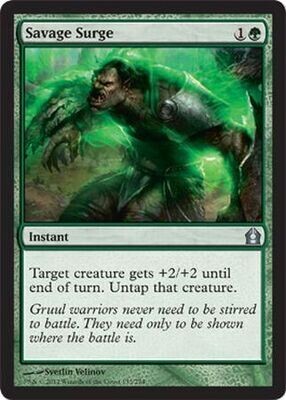 Savage Surge 133/274 -  Return to Ravnica Singles (Español)