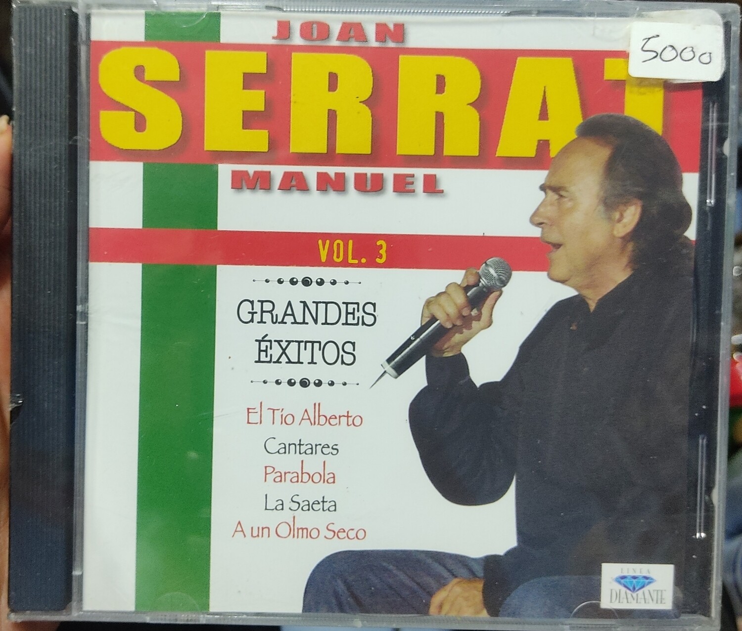 Joan Manuel Serrat Vol 3 CD Musica Original Nuevo Sellado