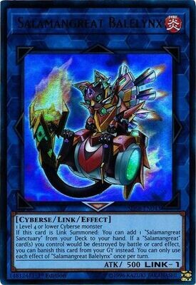 Salamangreat Balelynx - SDSB-EN043 - Ultra Rare 1st Edition
Structure Deck: Soulburner Singles