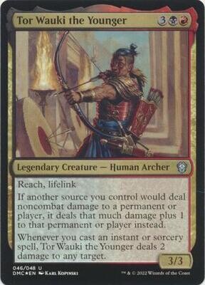 Tor Wauki the Younger 046/048 - Foil Dominaria United Commander