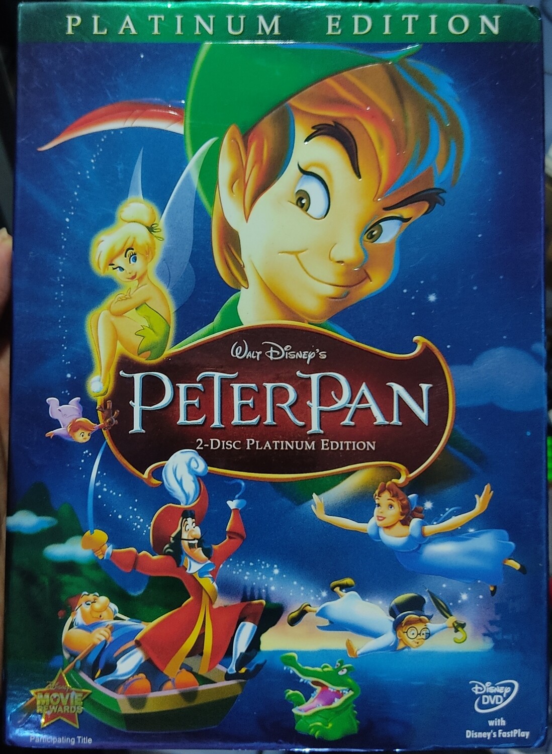 Peter Pan Platinum Edition DVD Usado Completo